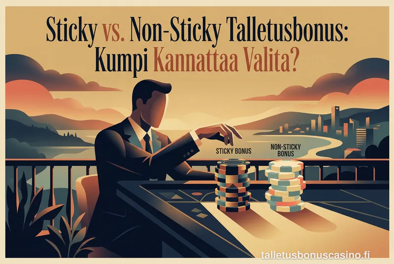 Sticky vs. Non-Sticky Talletusbonus: Kumpi Kannattaa Valita?